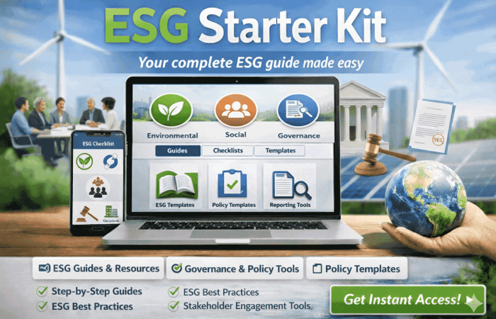 ESG - Environmental Social & Governance Solutions